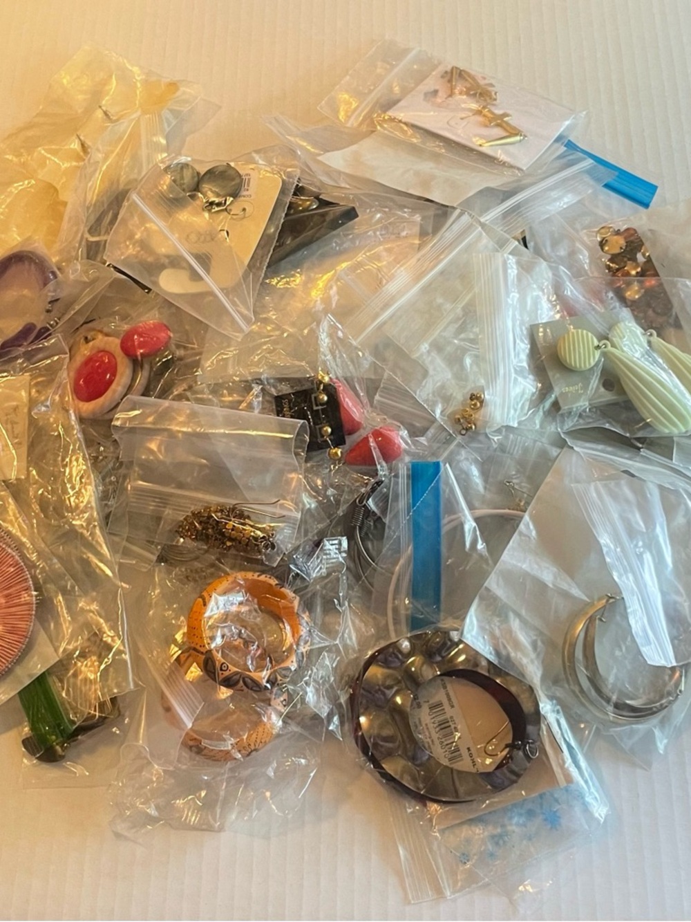 Mixed Costume Jewelry Lot - Multicolor Earrings